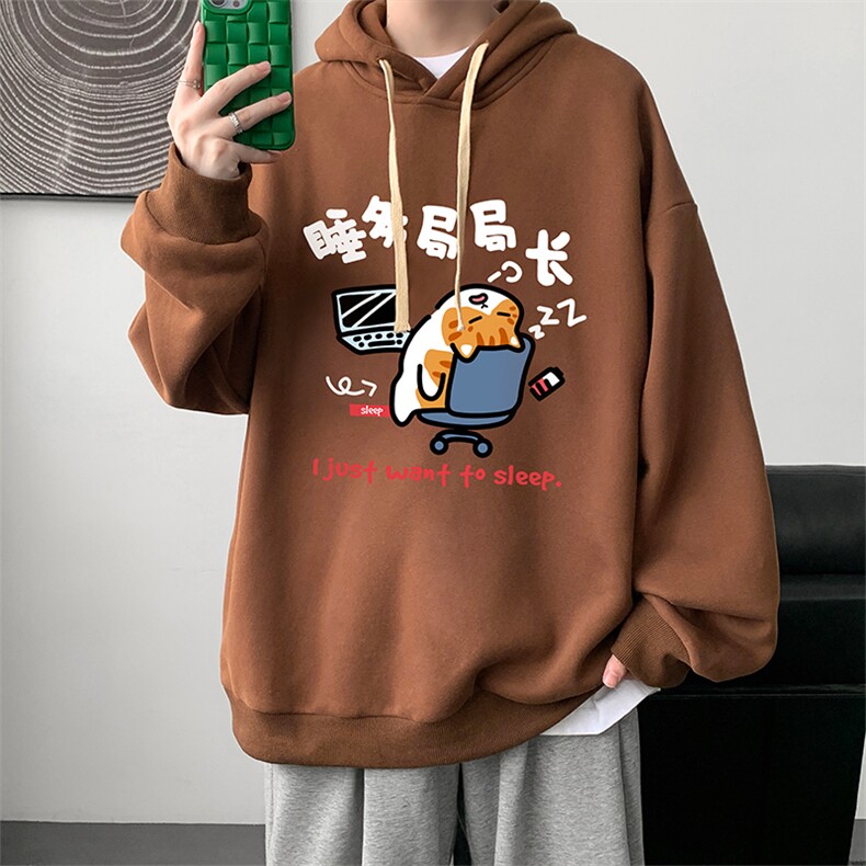 连帽卫衣男大码胖子帽衫大号运动服WY2447-P35,男装卫衣,电商A040