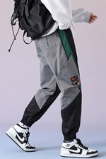 7XL-M2023春季新款港风休闲工装长裤男加肥加大码束脚裤控价79，男装休闲裤，钱塘717(原712)