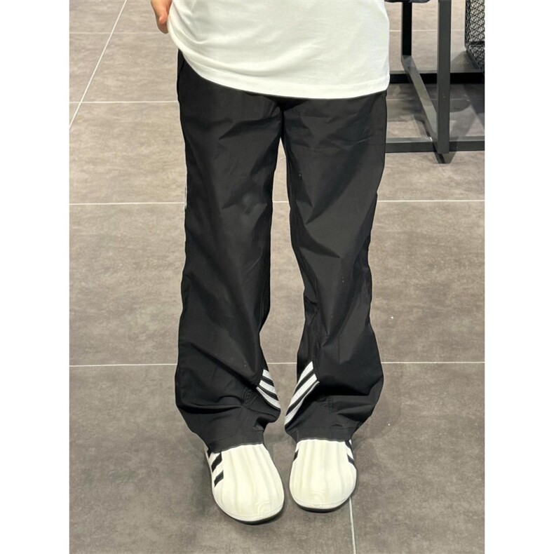 夏季裤子男潮牌美式条纹宽松百搭长裤直筒休闲运动裤KU15,女装休闲裤,星座1116A（原606A-3）