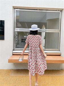 【现货】碎花连衣裙图片