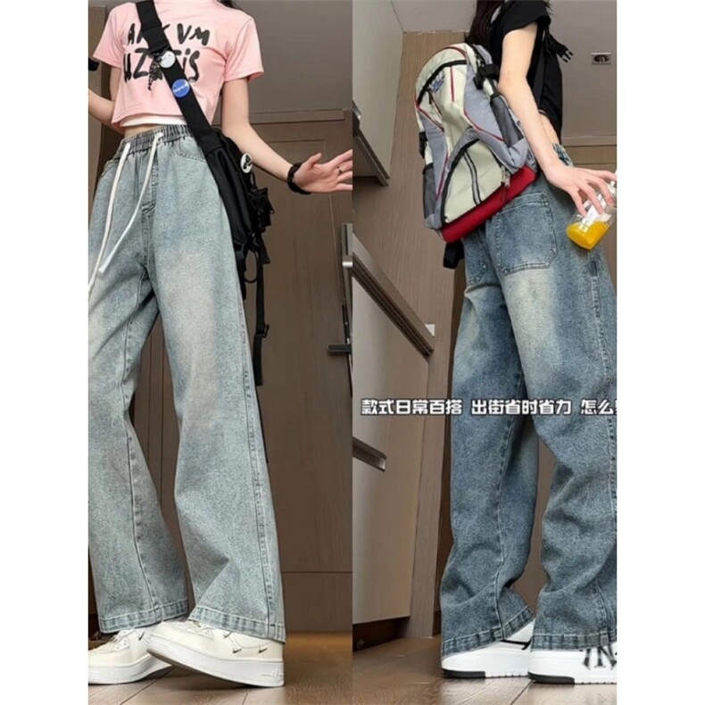 1506-1/KD8011/P41复古做旧百搭牛仔裤男女同款潮流痞帅显瘦,男装牛仔裤,星座1506-1