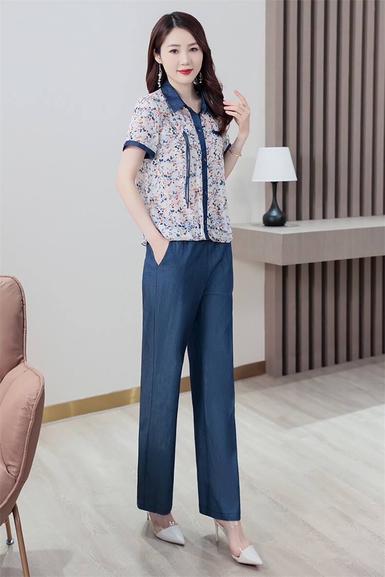 美容师工作服女长裤显瘦养生馆桑拿足疗工作服酒店足疗足浴技师服,女装套装/套裙,妙形