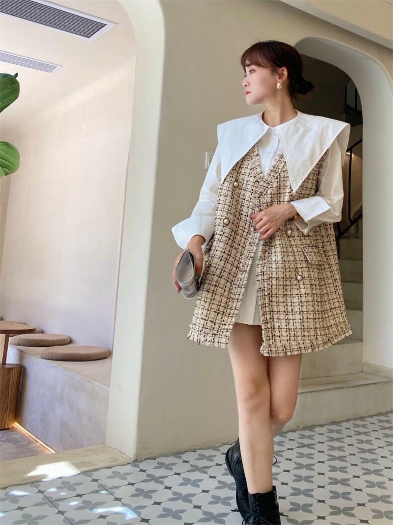 小香风马甲两件套，女装马甲，Balance Studio