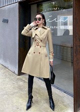 风衣外套，女装风衣，斯瑞威