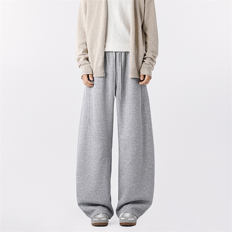 B258-K2941-特P39控78美式重磅直筒弯刀卫裤65棉35聚酯纤维无影墙，男装休闲裤，电商B258