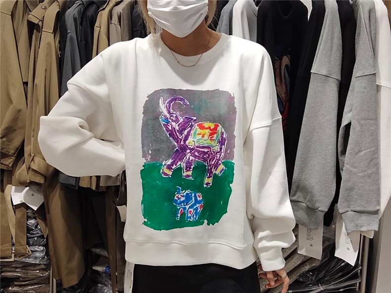 高品质小象卫衣，女装卫衣/绒衫，玩美