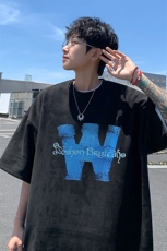 量大优供视频重磅麂皮绒短袖T恤男JPDX237-特P19，男装T恤，电商B367