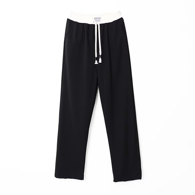 男款2026新款春秋潮流ins直筒休闲裤男士宽松百搭阔腿裤1239P36,男装休闲裤,星座410-2