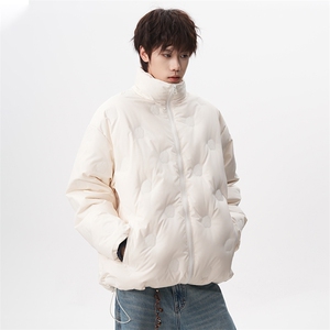 225-2-Y205-P255高品质压花 90绒羽绒服大码 M-5XL 现货图片