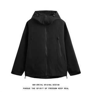 JK5008/P65春装新款个性软壳冲锋衣夹克男潮上衣外套图片