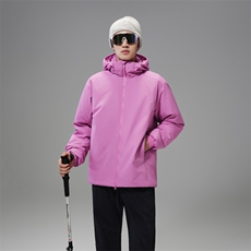 得物潮流高品质冬季连帽加绒加厚棉衣撞色棉服外套MY5568-P95，男装棉衣，星座610B-1