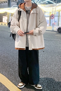 秋季现货假两件夹克男三防二开冲锋衣外套DSA157B-JK763-特P70图片
