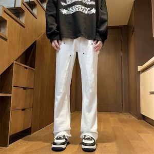 美式牛仔裤男款秋季长裤潮 NC24 P45图片