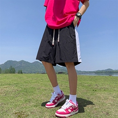 抖音直播得物高品质多巴胺冰丝速干薄款沙滩裤运动短裤K601P25，男装牛仔裤，电商C408(原B339-1)
