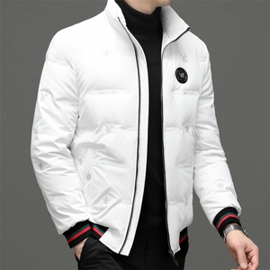 DF8828钱塘2020-2商务百搭简约厚款新款中年男士羽绒服P230图片