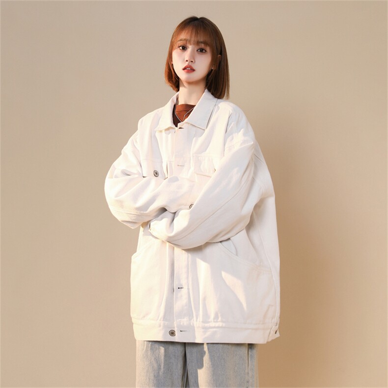 JK8003/P55春装现货中性风洗水夹克男女简约外套上衣百搭潮,男装夹克,电商A141