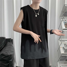 宽肩运动背心夏速干无袖2021学生训练服宽松坎肩篮球衣T624-P20，男装T恤，星座512-2