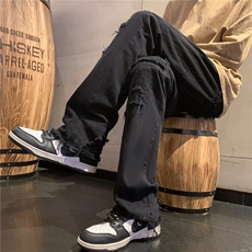 美式牛仔裤男春秋新款休闲直筒裤NC018P43，男装牛仔裤，星座1116-2