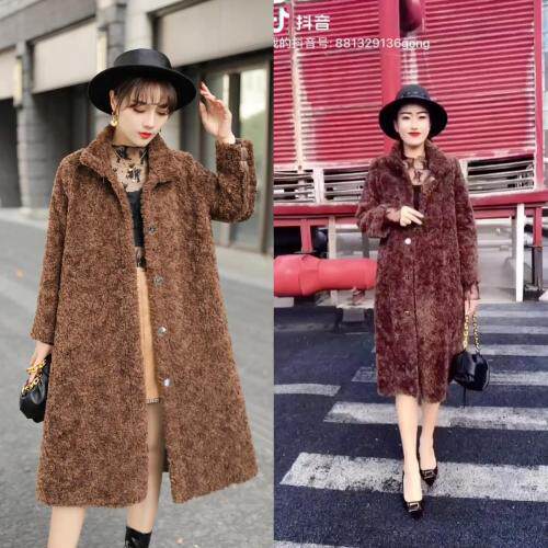 连衣裙外皮，皮毛一体，为主，，女装连衣裙，兰蔻儿