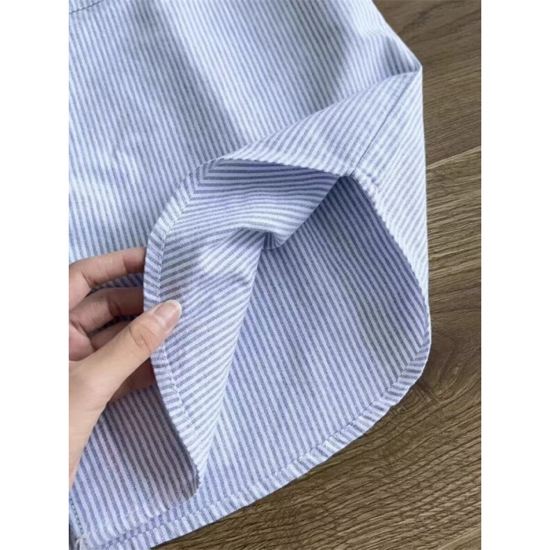 网络图现货！休闲衬衫轻奢高端短袖衬衣纯色翻领寸衫RA2358-P50,男装T恤,星座1005-6