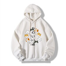 纯棉连帽卫衣男大码运动帽衫宽松薄WY2215-P35加绒款-P40，男装卫衣，电商A040
