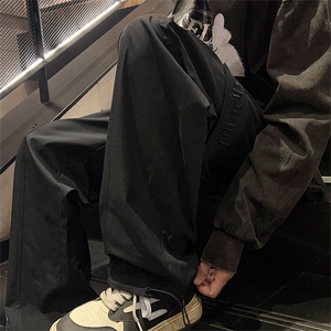 24春款港风工装裤休闲裤束脚裤男KP211 P55图片