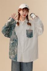 1风大码M-5XL情侣95%聚酯纤维5%氨纶长袖衬衫男CS7714P60控88，男装衬衫，星座226-2