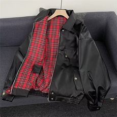 W9352-P78潮流秋季新款外套男潮流上衣服男士夹克韩版百搭2025，男装夹克，电商B323A