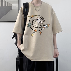 麂皮绒短袖t恤男大码半袖男JD82142-P25，男装T恤，电商A040