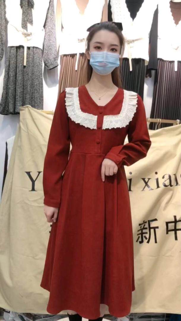 秋装新款连衣裙，女装连衣裙，雨恋依香