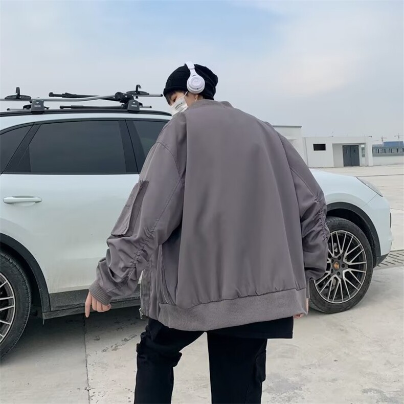 青春流行男春季防水小牛津夹克文艺潮外套J267P65,男装夹克,星座1116-2