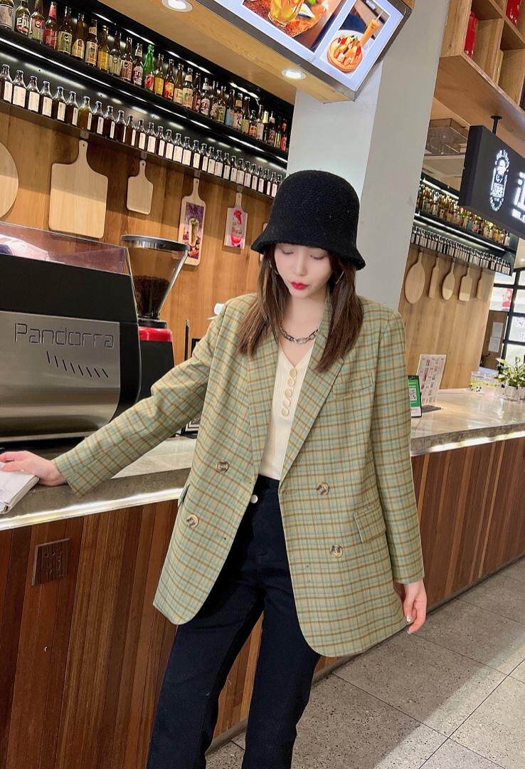 现货春季新款西装韩版外套，女装西装，韩衫衣社