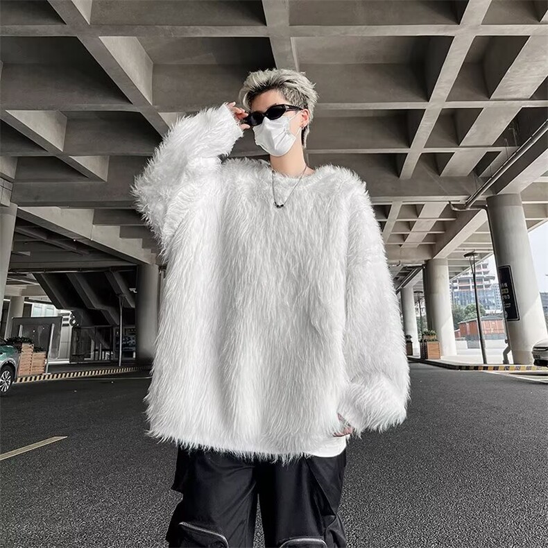 春秋冬新款长袖毛衣男潮牌流行时尚宽松休闲圆领款上衣3310/P52,男装针织衫/毛衣,星座506