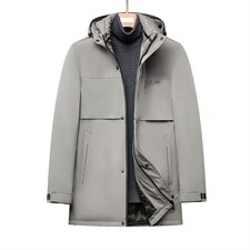 2021男士新款羽绒服连帽可脱卸白鸭绒羽绒服休闲外套GR6911-P220,男装羽绒服,电商B212（原钱塘6029）
