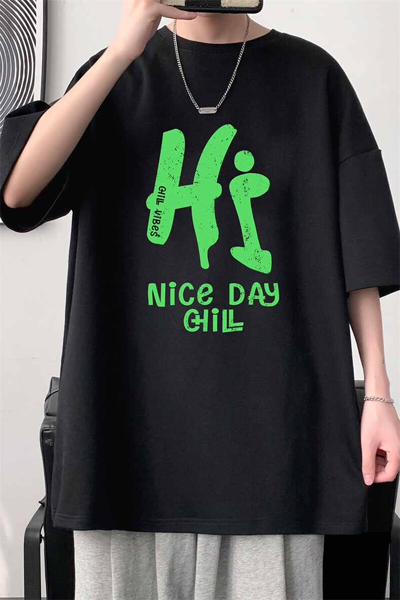 230g重磅纯棉短袖t恤男大码半袖半截袖DX17418-P20,男装T恤,电商A040