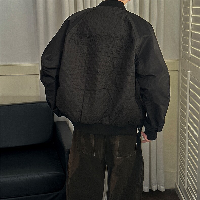 新款主推冬季潮牌棉衣棒球服外套男痞帅风A351-AJ2646-P125控188,男装棉衣,电商A351