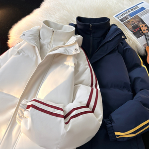 ！2025新款加厚棉服冬季假两件情侣立领棉衣 CM98872-P88特图片