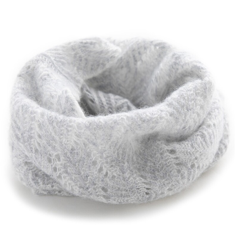 2025年秋季新款百搭女士镂空提花双股加厚保暖围脖，围巾，戎咖羊绒