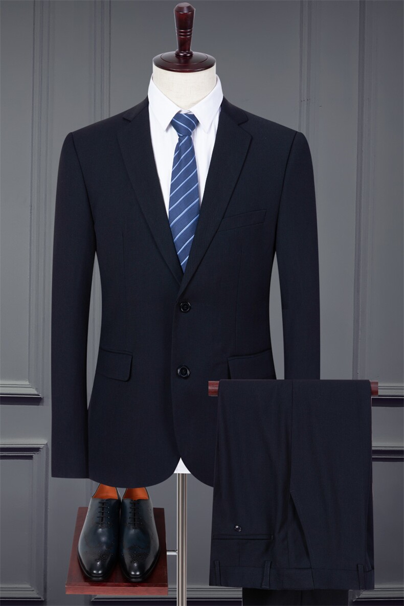 338/P205中年男西服套装商务男士西装中年人晚礼服外套大码西裤,男装西服套装,星座1216（原钱塘722）
