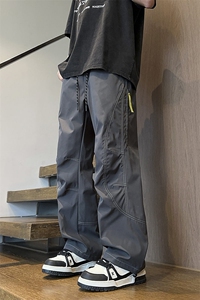 现货男女同款直筒休闲裤工装防泼水登山裤A157B-K9878-P35图片