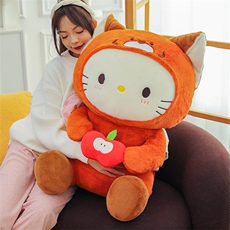 娃仔网供 变身花猫公仔系列