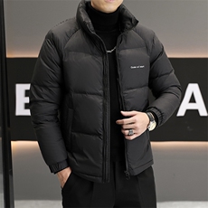 冬季轻薄保暖男士外套轻奢休闲英伦白鸭绒羽绒服男Y1238-P120，男装羽绒服，星座210-3