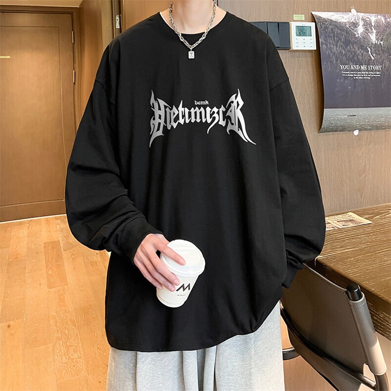 抖音得物供货量大从优可提供视频美式长袖T恤CT746特P25,男装T恤,电商A486-1