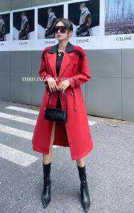 拼接风衣，女装风衣，斯瑞威