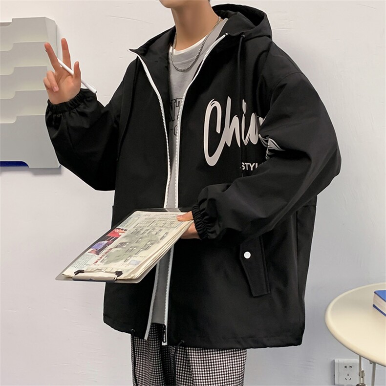 秋款棒球服夹克外套男潮牌潮流字母刺绣情侣学生22122-P70控108,男装夹克,星座717