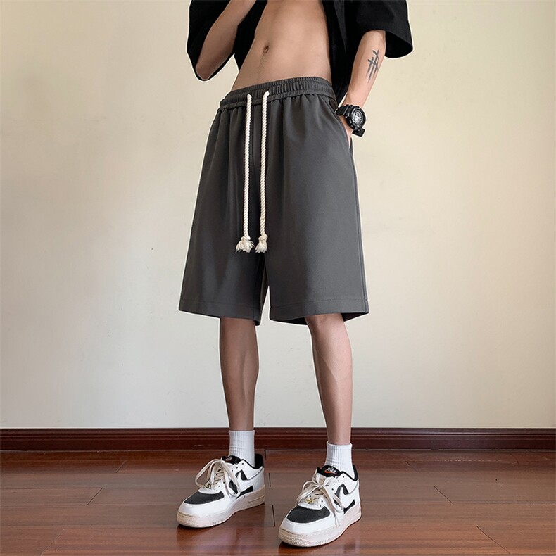 2024夏季新款内景大码港风菠萝格短裤M-5XHK23370-特P25,男装牛仔裤,电商A022
