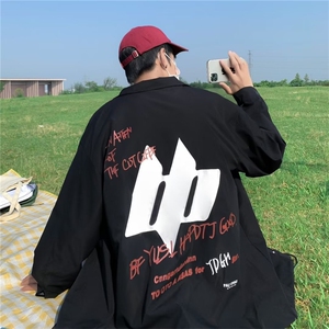 韩版潮流休闲帅气棒球服夹克春秋季新款工装外套上衣 W3554-P40图片