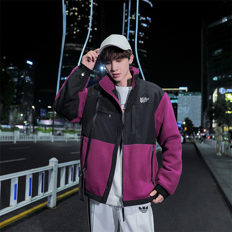 棉衣棉oversize男潮韩版宽松冬季羊羔毛外套ins港风 A436-905图片
