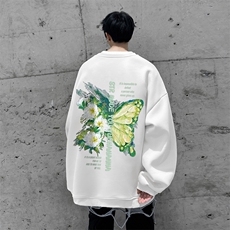 抖音供货、复合重磅360克现货圆领卫衣宽松D223A-YL2347-特P28，男装卫衣，电商019-1