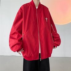 JK8103/P68秋装新品立领夹克男外套棒球服防水大码潮男工装上衣，男装夹克，电商A141